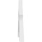 Ekena Millwork Vanguard Architectural Grade PVC Gable Bracket, 72"W x 21"H x 2"D x 6"F, 7/12 Pitch GBP072X21X0206VAN00 - alternate 2